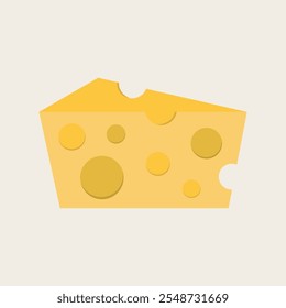 Cheese vector graphic design icon