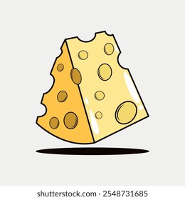 Icono de Diseño gráfico de Vector de queso