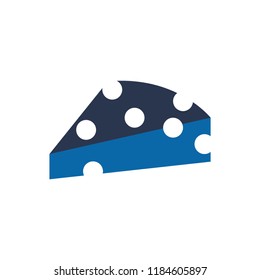 Cheese Vector Icon, Cheese icon vector