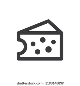 Cheese vector icon