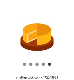 Cheese Vector Icon