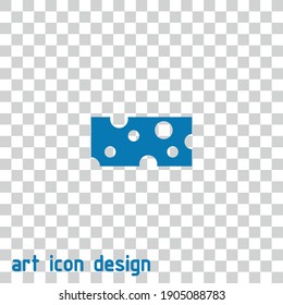 cheese vector icon on an abstract background
