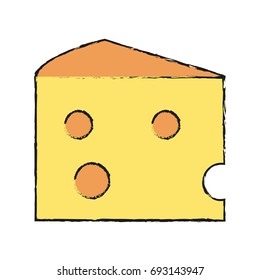 cheese vector illustration