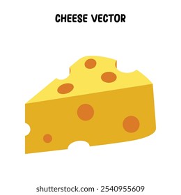 Icono gráfico de Ilustración vectorial de queso