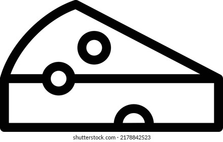 Käse-Vektorgrafik auf transparentem Hintergrund.Premium-Qualitätssymbole.Stroke-Vektorsymbol für Konzept und Grafikdesign.