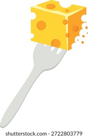 Ilustrações de vetor de queijo com várias formas de queijo, como cubo, cunha, fatia e queijo derretido. Projetado em um estilo de desenho animado limpo com cor amarela brilhante, perfeito para projetos relacionados a alimentos, embalagens, menus, marca, cartazes, papéis de parede e projetos digitais ou de impressão. Adequado para temas de cozinha, visuais de restaurante, promoções de produtos láteos e fundos lúdicos.