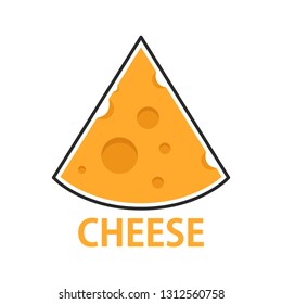 Cheese vector logo. symbol. logo design.