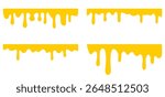 Cheese vector, melted cheese. Flowing liquid isolated on white background. cheese on white background.  leak, splash, spilled liquid.