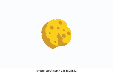 Cheese Vector Royalty Logo Design Inspirations