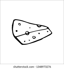 cheese vector sketch