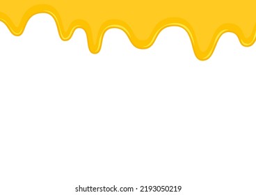 Cheese vector. wallpaper. background. cheese stretch. cheese on white background. Cheese frame. Honey drop background.