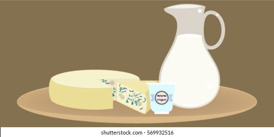 Cheese yogurt and yogurt drink