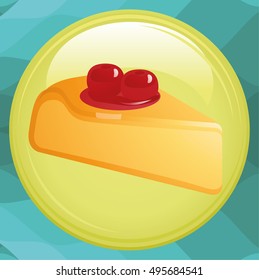 cheesecake Icon,