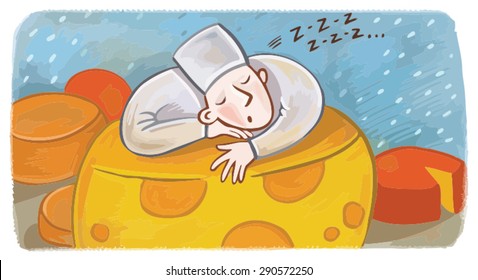 cheesemaker and his favorite cheese