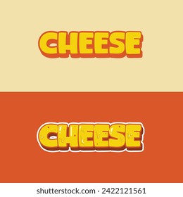 Cheesy Cheese Font Custom Style