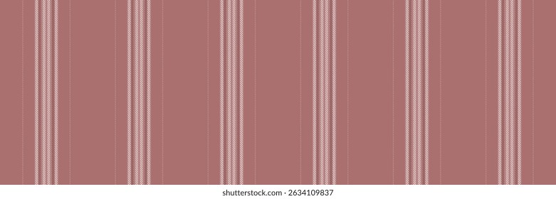 Cheet background texture lines, old-fashioned seamless vertical pattern. Vrease fabric vector stripe textile in red and rosy brown colors palette.
