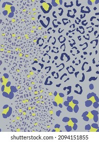CHEETA AND LEOPARD ANIMAL 
 SKIN SEAMLESS PATTERN