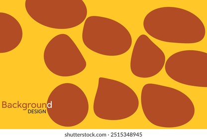 Cheetah Background Pattern. Vector graphics.