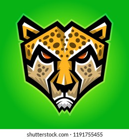 Cheetah big cat vector illustration