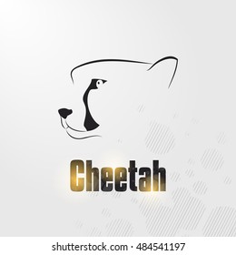 Cheetah Head Logo Style