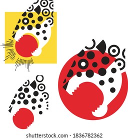 Cheetah hält die Sonne in den Zähnen