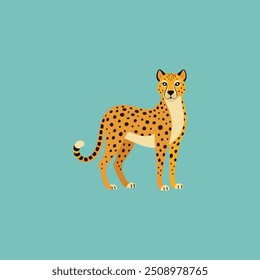 Ilustración de Vector de logotipo de Cheetah Icono
