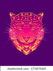 cheetah illustration design for sukajan is mean japan traditional cloth or t-shirt with digital hand drawn Embroidery Men T-shirts Summer Casual Short Sleeve Hip Hop T Shirt Streetwear
