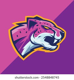 cheetah illustration for logo mascot or other designs
