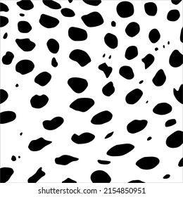 Cheetah, Leopard or Jaguar (Big Cat Family) Motifs Pattern. Animal Print-Series. Vector Illustration