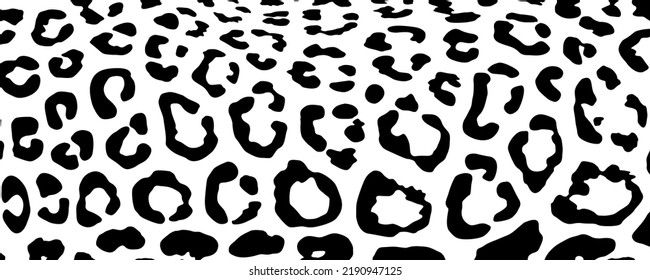 Cheetah, Leopard or Jaguar (Big Cat Family) Motifs Pattern. Animal Print-Series. Vector Illustration  