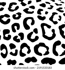 Patrón de motivos de chita, leopardo o jaguar (familia de gatos grandes). Serie de impresión en animales. Ilustración vectorial  
