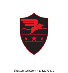 cheetah logo element vector illustration
