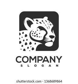 cheetah logo ready to use