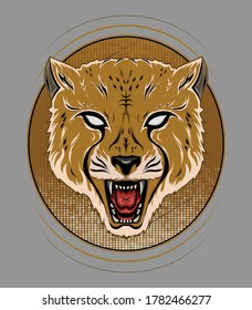 cheetah logo ready to use