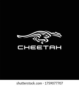 Cheetah logo template vector illustration