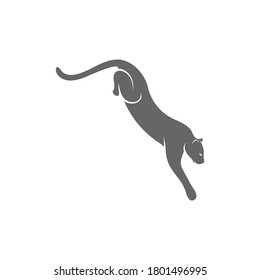 Ilustración vectorial de la plantilla de logotipo de Cheetah