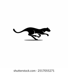 Cheetah logo template vector illustration