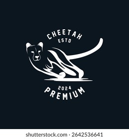 design de ícone de vetor de logotipo de chita. Logotipo simples de chita este logotipo Adequado para sua marca de negócios.