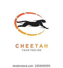 Cheetah Logo, Vektorsymbol-Design