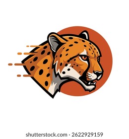 Cheetah Logo Vector illustration design