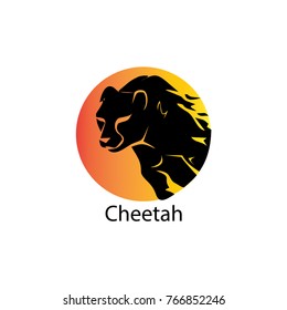 Cheetah Logo Vector Template Design