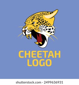 cheetah mascot esport logo design