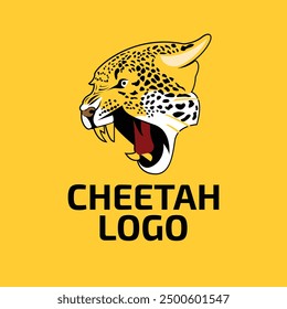 cheetah mascot esport logo design