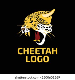 cheetah mascot esport logo design