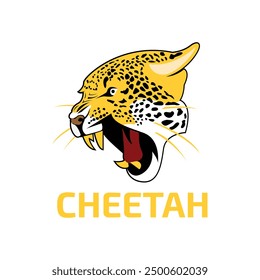 cheetah mascot esport logo design