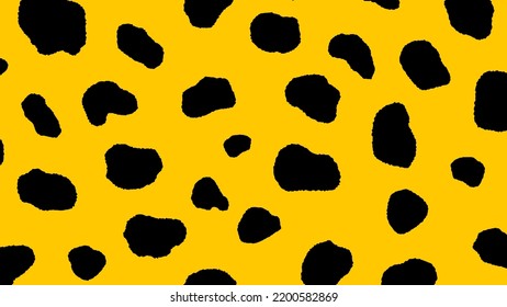 Cheetah pattern skin print design background image.
