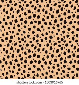 Patrón de impresión sin manchas - Diseño de patrones de impresión animal salvaje