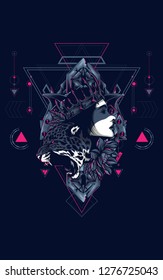cheetah and the queen sacred geometry