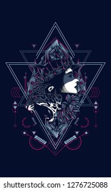 cheetah and the queen sacred geometry