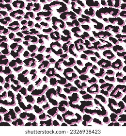 cheetah skin , jaguar skin, animal skin, animal skin pattern , animal pattern for fabric print , textile print, seamless  pattern, black and pink abstract pattern